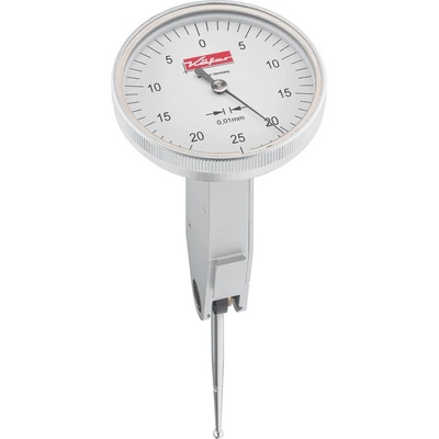 Käfer Индикаторен тестов часовник Kafer K 45 - 0.5 mm, 0-25-0 mm, 0.01 mm, L 35.7 mm (30039)