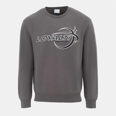 Loyalti Блуза Loyalti Galaxy Crewneck Sweatshirt Men - Carbon