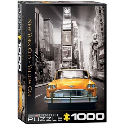 Eurographics Žlutý taxík v New Yorku 1000 dielov