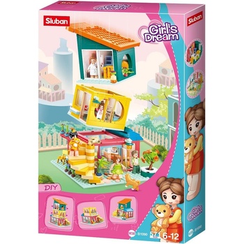 Sluban B1090 Třípatrový domek