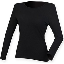 Sf Dámske tričko s dlhým rukávom SK124 Black
