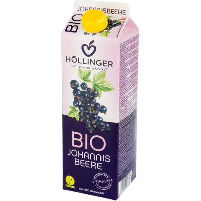 Hollinger Bio džus černý rybíz 1 l