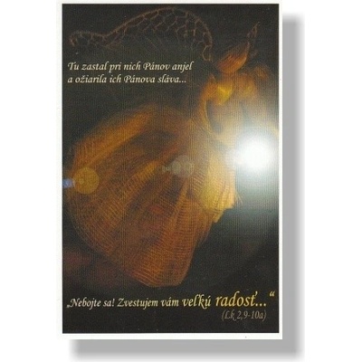 Pohľadnica: Anjel - bez textu - MH