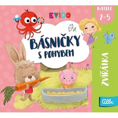 Albi Kvído Básničky s pohybem Zvířátka