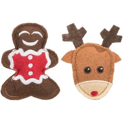 Trixie vianočný sob a perníček 8 cm