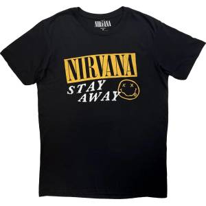 Nirvana Stay Away (Back Print) Carbon Black M Риза (NIRVCBN104MB02)