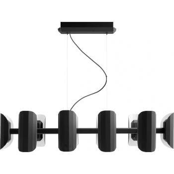 Kaspa Apolin многораменна висяща лампа, черна (11222102)