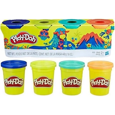 Play-Doh Modelína 4 kelímky wild – Zboží Dáma