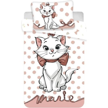 Jerry Fabrics povlečení Disney Marie Cat růžové 100 x 135 , 40 x 60 cm