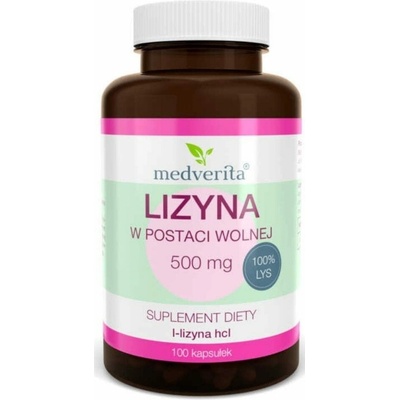 Medverita Lyzín 500 mg 100 kapsúl
