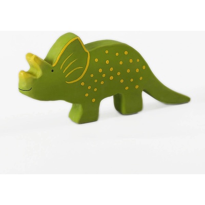 Tikiri Baby dinosaurus z prírodnej gumy triceratops trice 93008