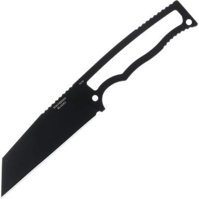 Halfbreed Blades Compact Field Knife - Fixed Blade - Wharncliffe CFK-04 BLK - N6