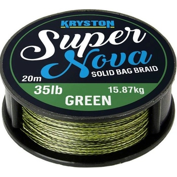 Kryston šnúra Super Nova Solid Braid Čierna 20m 35lb
