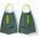 arena Плавници за плуване arena Powerfin Pro II sage/artic lime