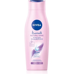 Nivea Hairmilk Shine грижовен шампоан 400ml