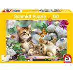 Schmidt Spiele - Puzzle Playful Kittens - 150 piese