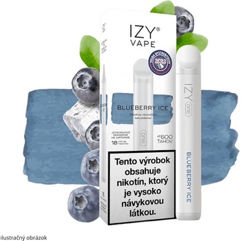 Izy Vape One Blueberry Ice 18 mg 800 poahov 1 ks - Heureka.sk