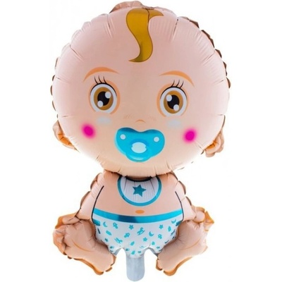 Funny Fashion Foliový balonek miminko chlapeček 68 cm