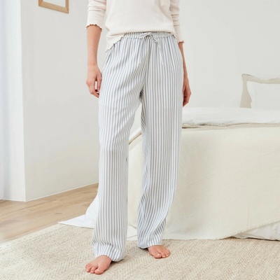 Blancheporte pruhované nohavice ražná/modrá