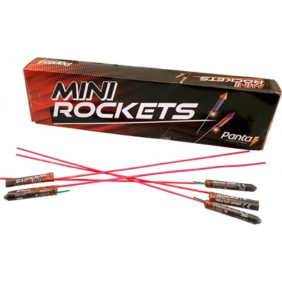 Rakety MINI ROCKETS 50 ks