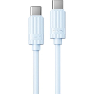 Wekome WDC-53 nabíjací a dátový USB-C na USB-C 1m modrý
