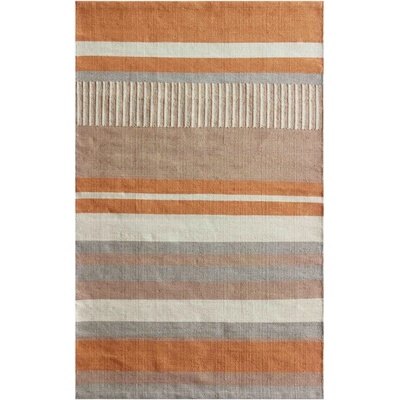 Green Decore Бежово-оранжев двустранен външен килим от рециклирана пластмаса , 120 x 180 cm Bella - Green Decore (S11090_102)