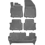 CarMart Гумени стелки за DACIA Jogger (2021+) 7 seats - тип леген