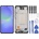 Samsung OEM OLED LCD Дисплей и Тъч Скрийн с Рамка за Samsung Galaxy A36 SM-A366B - Сив