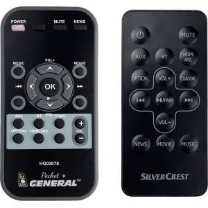 GENERAL Silvercrest hg03078 - дистанционно управление дубликат (hg03078) Дистанционно