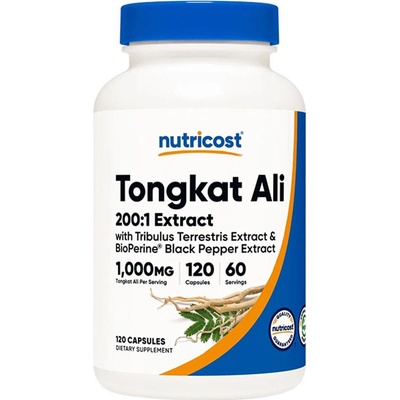 Nutricost Tongkat Ali 1,000 Vegan 120 kapslí