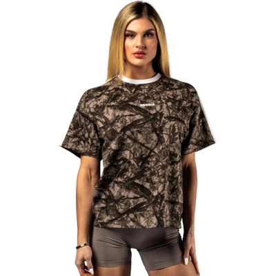 Relaxed fit tričko POWER 894 světle hnědé