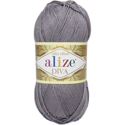 Alize Diva 348 sivo hnedá