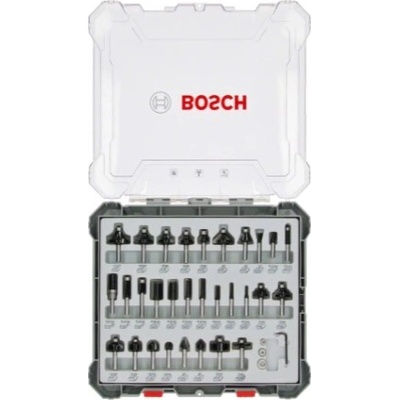 Bosch Bosch sada stopkových fréz 30 ks, stopka 8 mm 2607017475