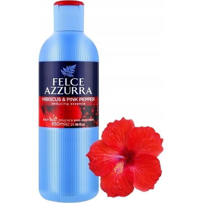 Felce Azzurra Sprchový gél Ibištek a ružové korenie 650 ml
