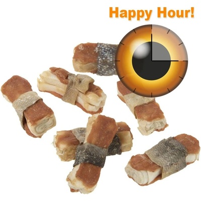 Lukullus jemné žvýkací kosti losos 12 x 5 cm