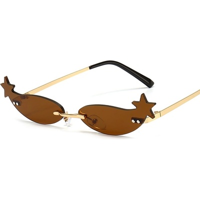 Polorized Дамски слънчеви очила 900500 - Кафяви 2021269 (302418_Кафяво)