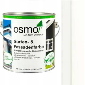 Osmo Garden Colour 7262 Pure White - Бързосъхнещ финиш на водна основа 0.75л (4290)
