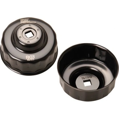BGS technic Klíč na olejové filtry 75 ÷ 77 mm, 15hranný Audi, Ford, Isuzu, Mercedes-Benz, Opel, VW BGS 1039-75-77