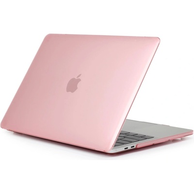 PROTEMIO 43407 CRYSTAL Plastový kryt pre MacBook Pro 13" A1989 / A2159 / A2251 / A2289 / A2338 ružový