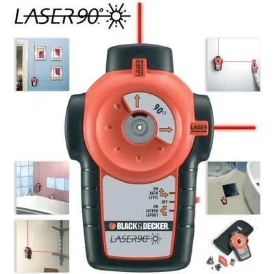 Black & Decker Лазерен нивелир автоматичен на 90 градуса 9 v black&decker lzr5 (lzr5)