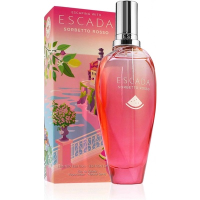 Escada Escaping with Escada Sorbetto Rosso toaletná voda dámska 100 ml