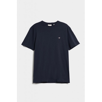 Gant tričko REG SHIELD SS T-SHIRT modrá