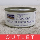 Fish4Cats Finest sardinka s ančovičkami 70 g