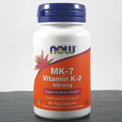 Now Foods Vitamín K2 MK7 100 mcg 60 veg kapsúl