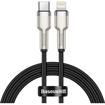 Baseus Кабел за данни Baseus Cafule, Type-C - Lightning, 20W, 1.0m, Черен - 40475