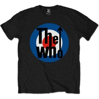 The Who tričko Target Classic čierne