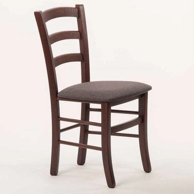 ITTC Stima Paysane s čalouněným sedákem Tmavě Hnědá / Lux antracit 6