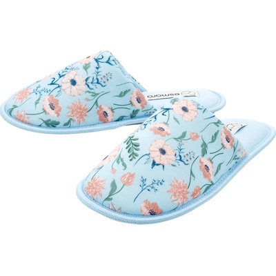 esmara dámská domácí obuv modrá