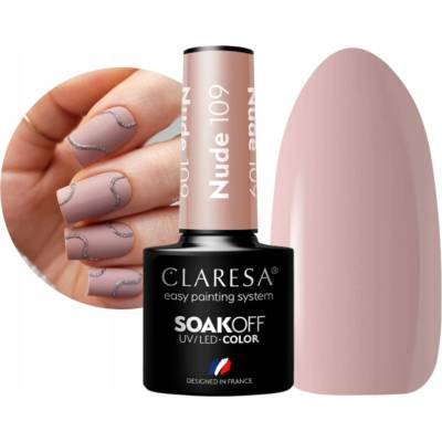 CLARESA Hybridní lak na nehty 109 NUDE BÉŽOVÁ 7541
