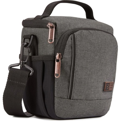 Case Logic Чанта за фотоапарат Case Logic CECS-102 (3204006), за безогледална камера или DSLR и аксесоари, полиестер, сива (3204006)
